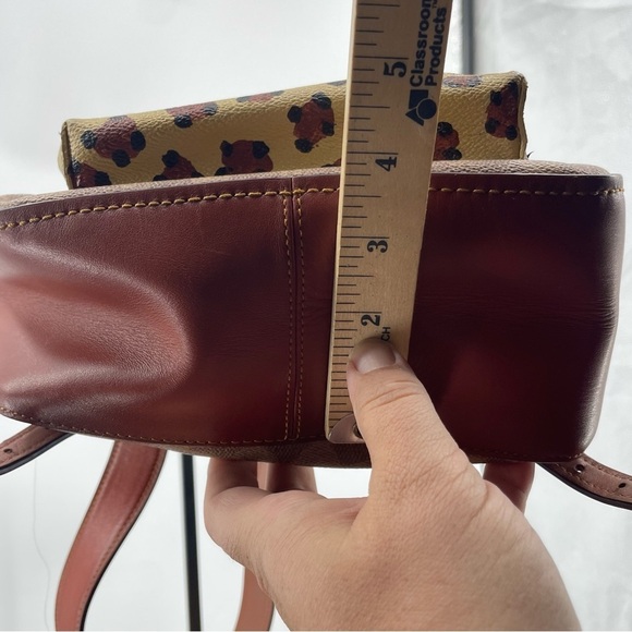 Coach Campus Backpack 23 Signature Canvas 32715 Beige / Brown PVC Leather Bag - Picture 11 of 16